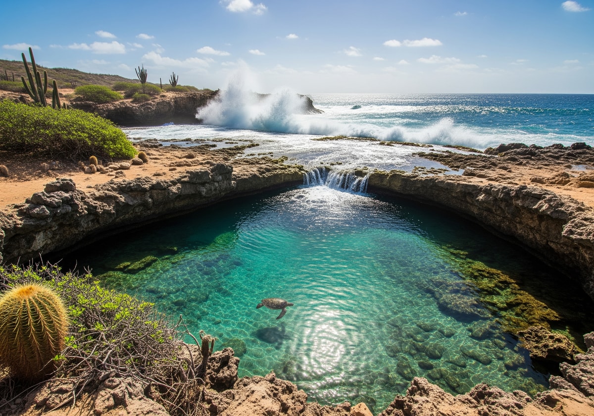 Natural Pool in Arikok National Park