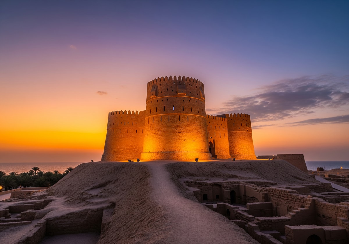 Qal'at al-Bahrain ancient fort UNESCO site