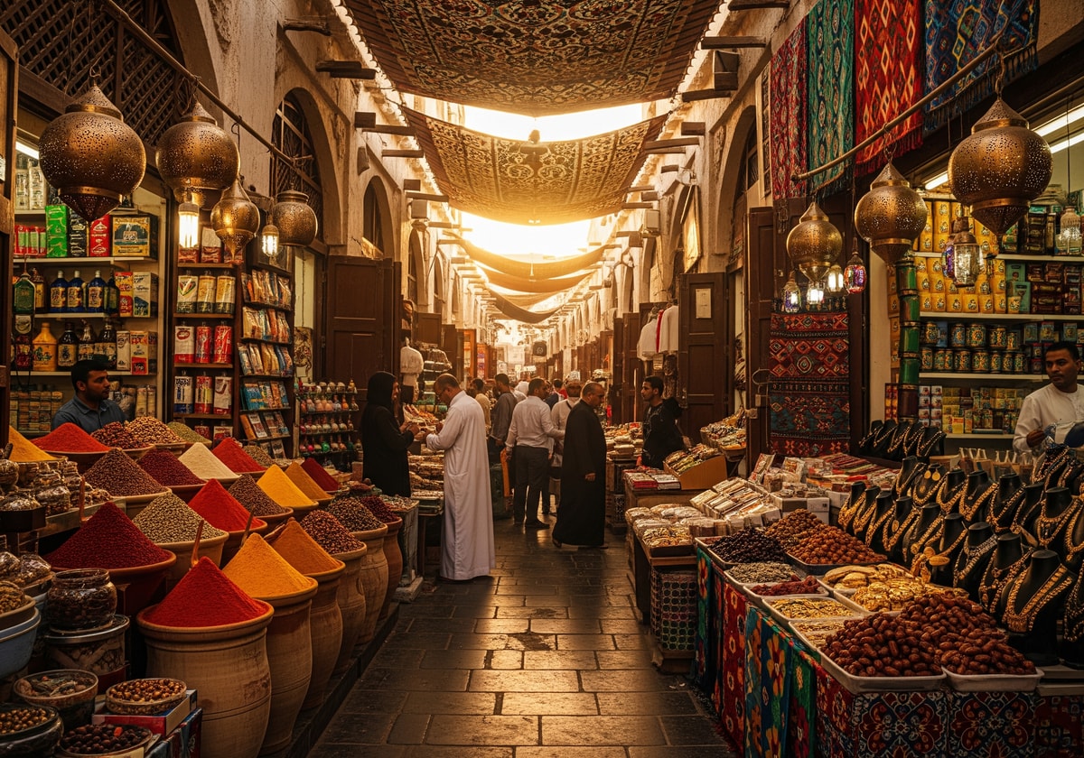 Traditional souq in Manama