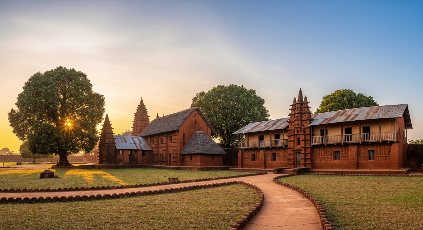 Royal Palace of Abomey, Benin UNESCO World Heritage Site