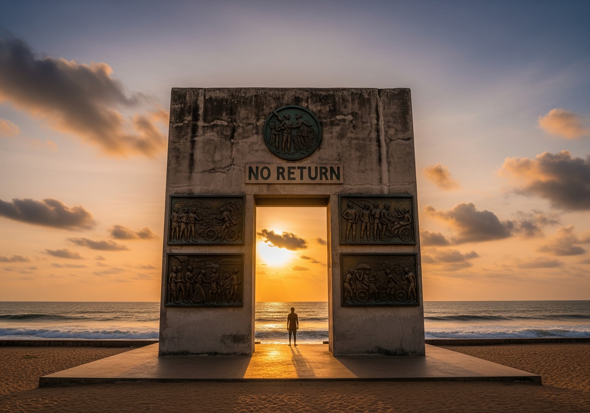 Door of No Return monument in Ouidah