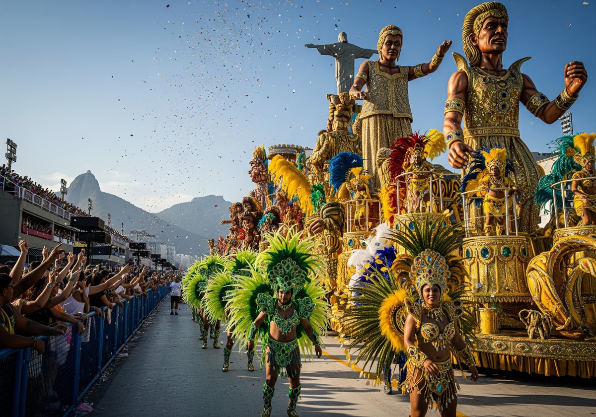 Carnival parade in Rio de Janeiro