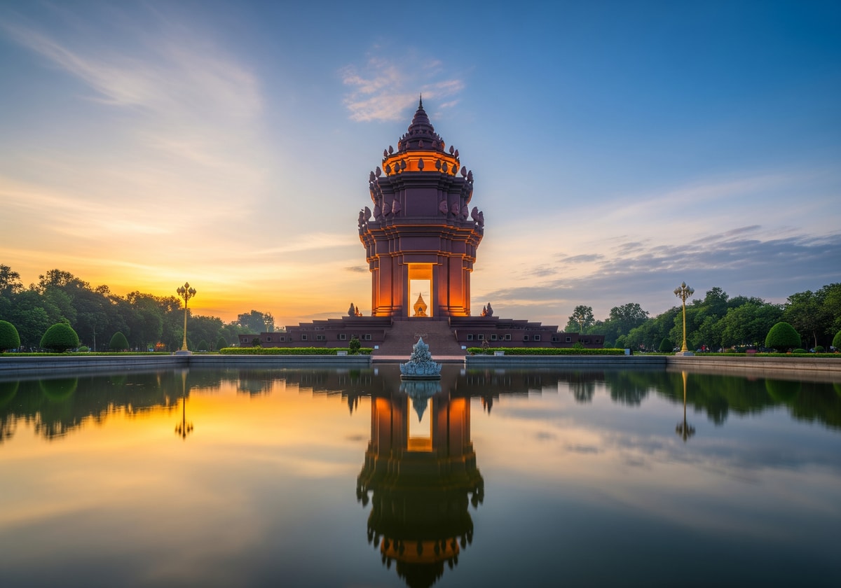 Independence Monument Phnom Penh