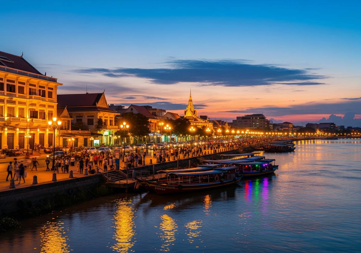 Riverside Phnom Penh