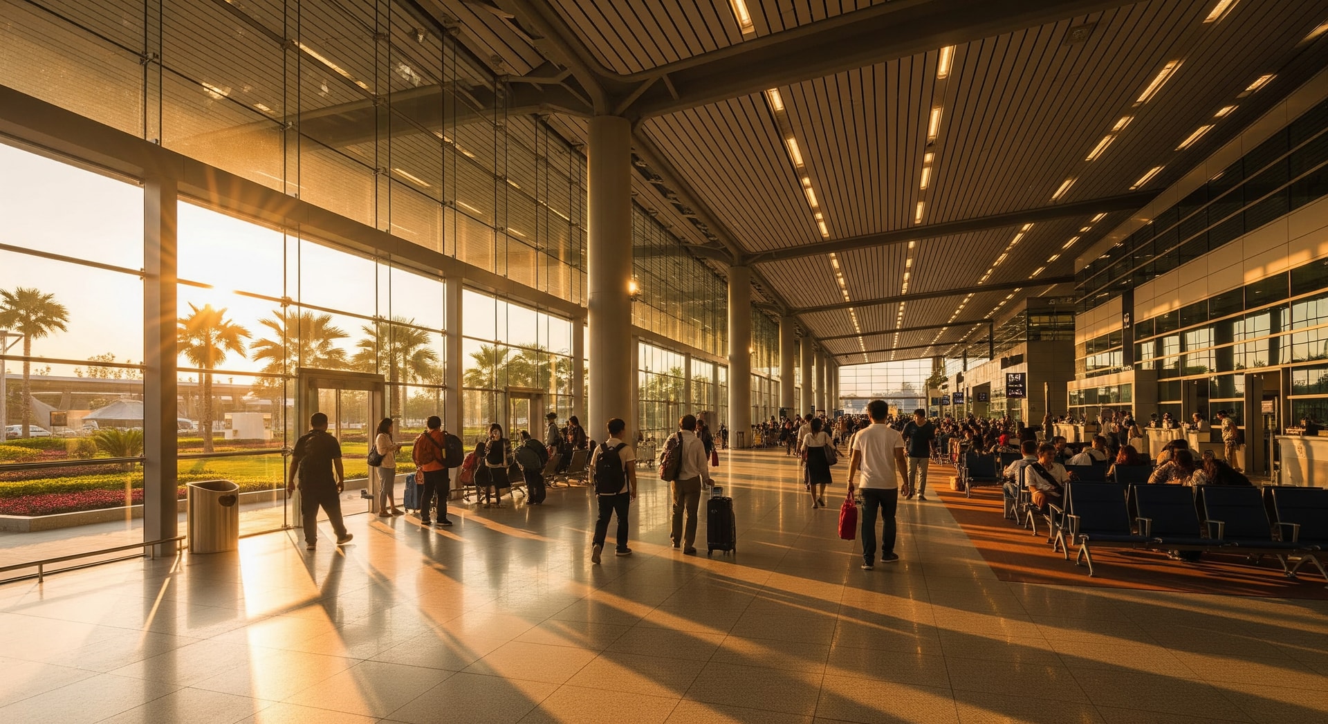 Phnom Penh International Airport modern terminal