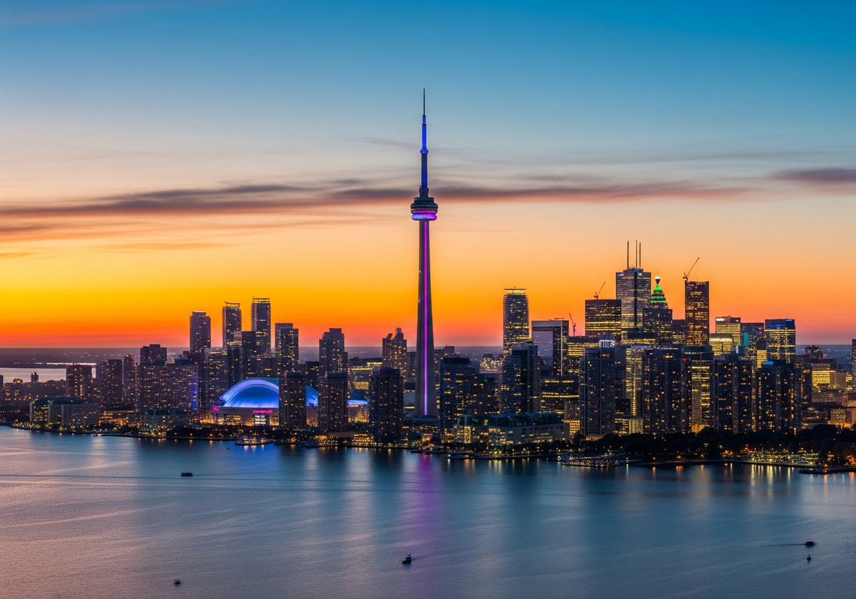 CN Tower Toronto skyline