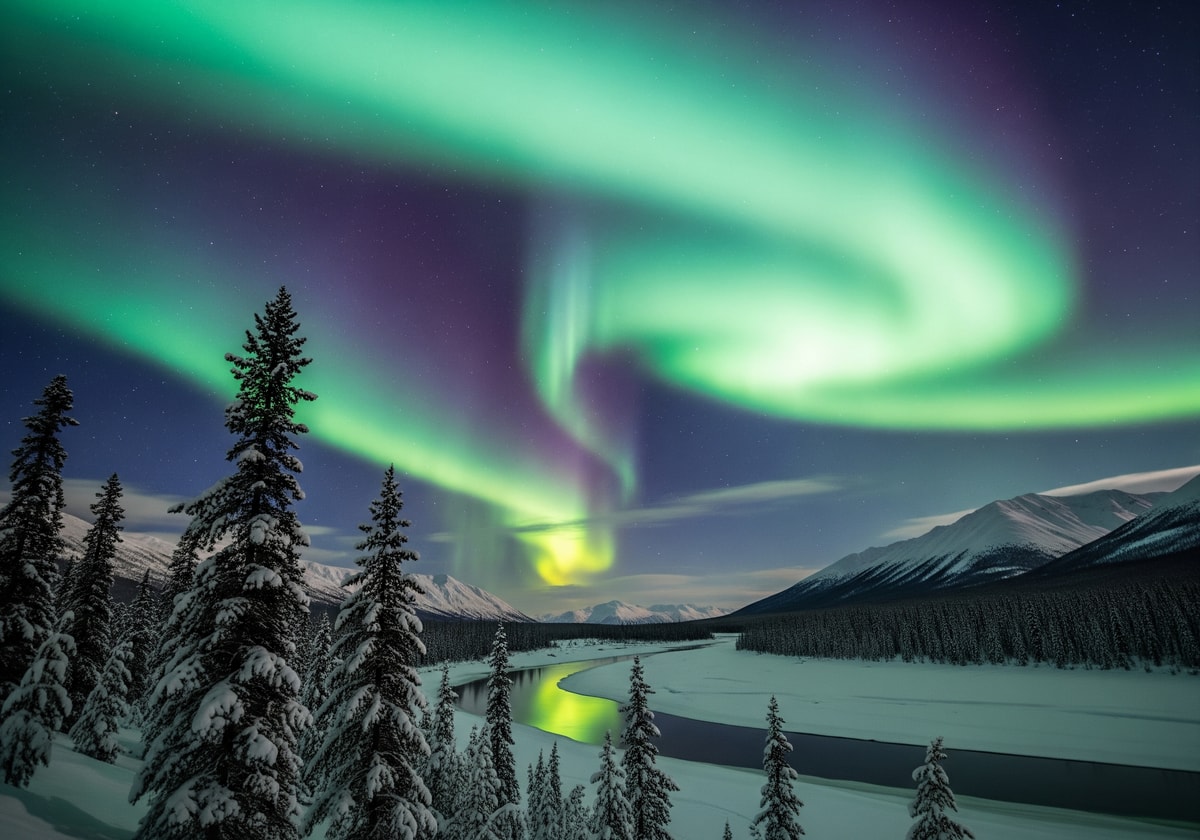 Northern Lights in Yukon