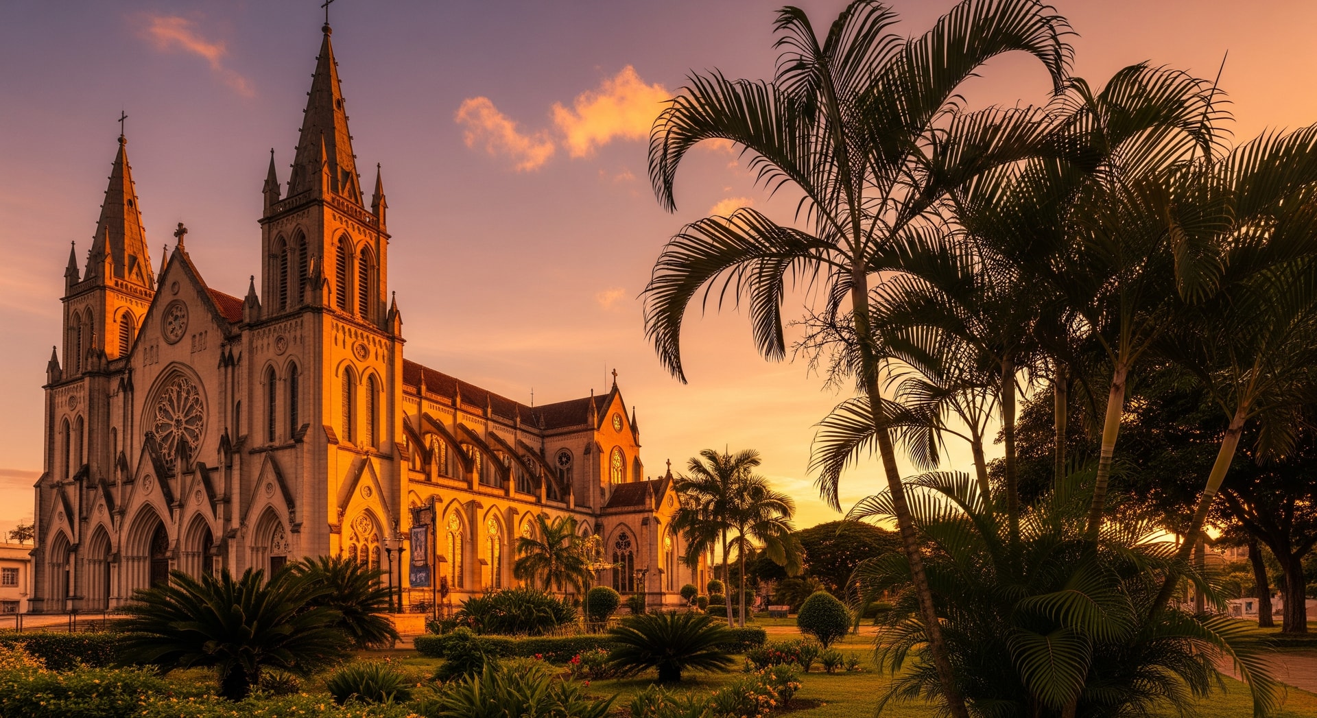 Malabo Cathedral in Equatorial Guinea