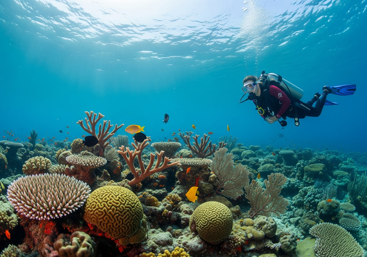 Scuba diving in Honduras