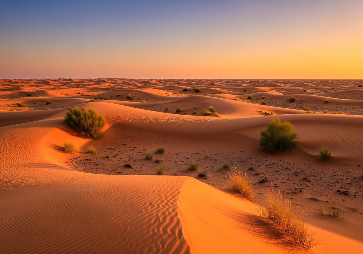 Kuwait desert landscape