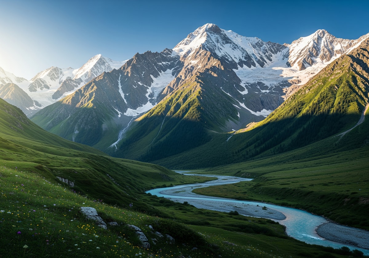 Ala Archa National Park mountains