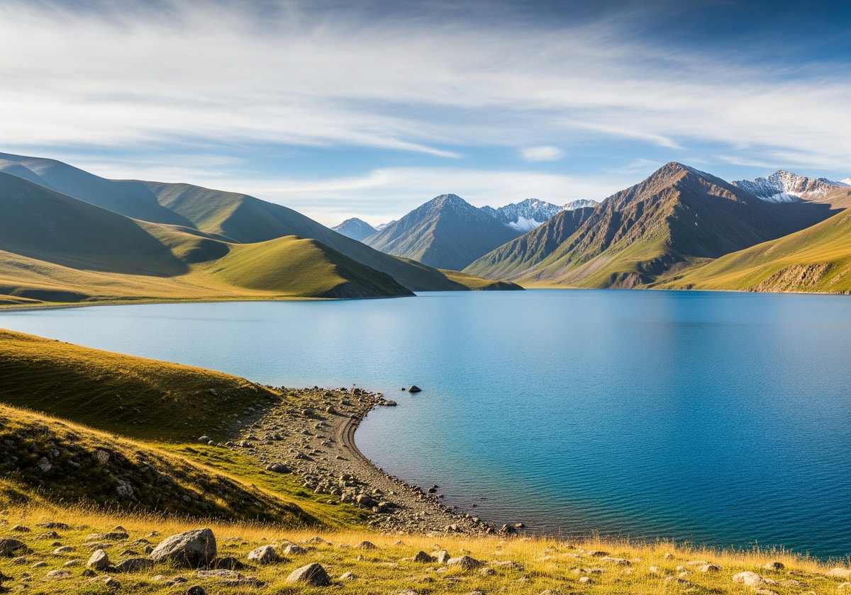 Song Kol high-altitude lake