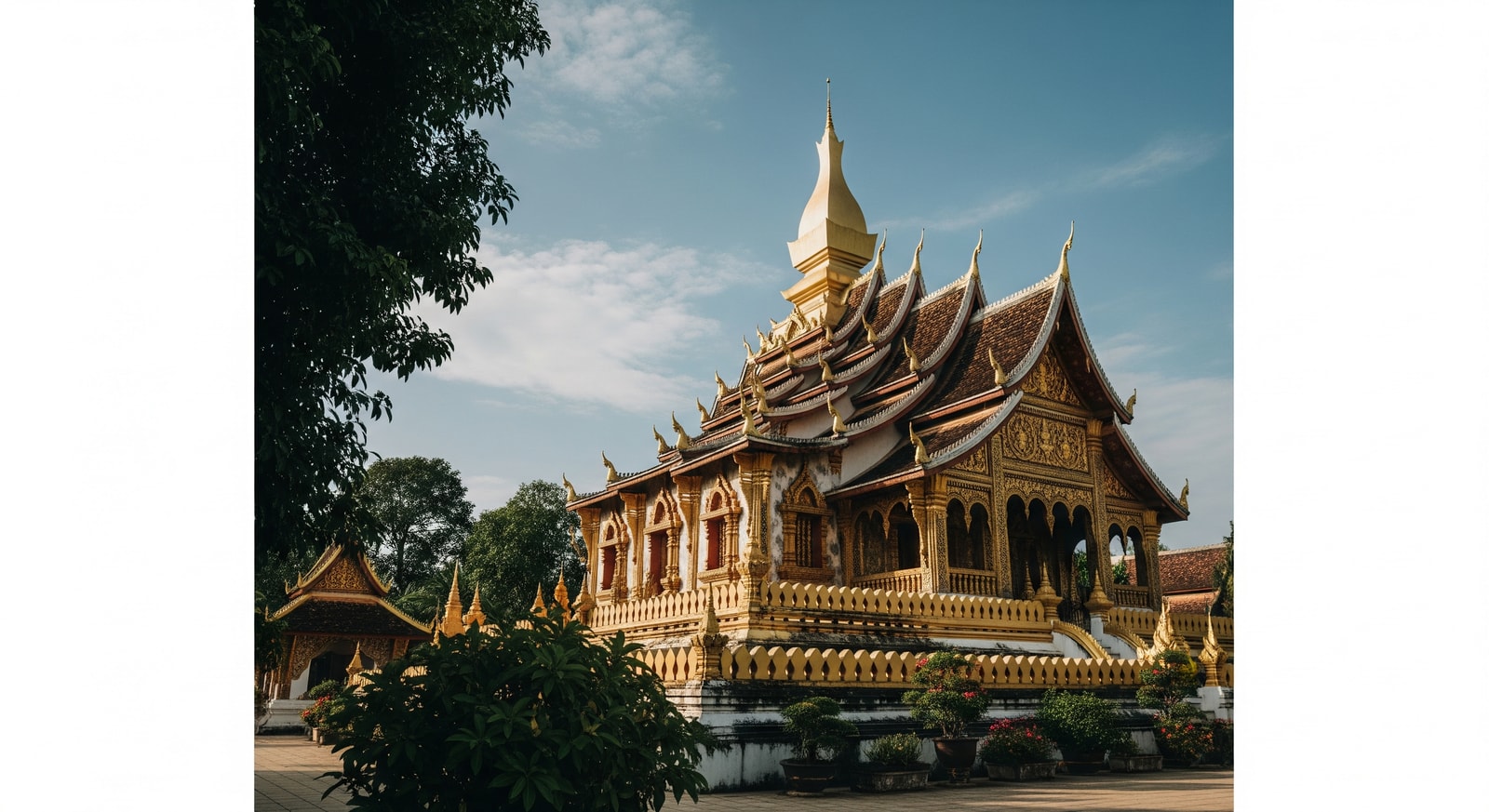 Golden temples of Luang Prabang