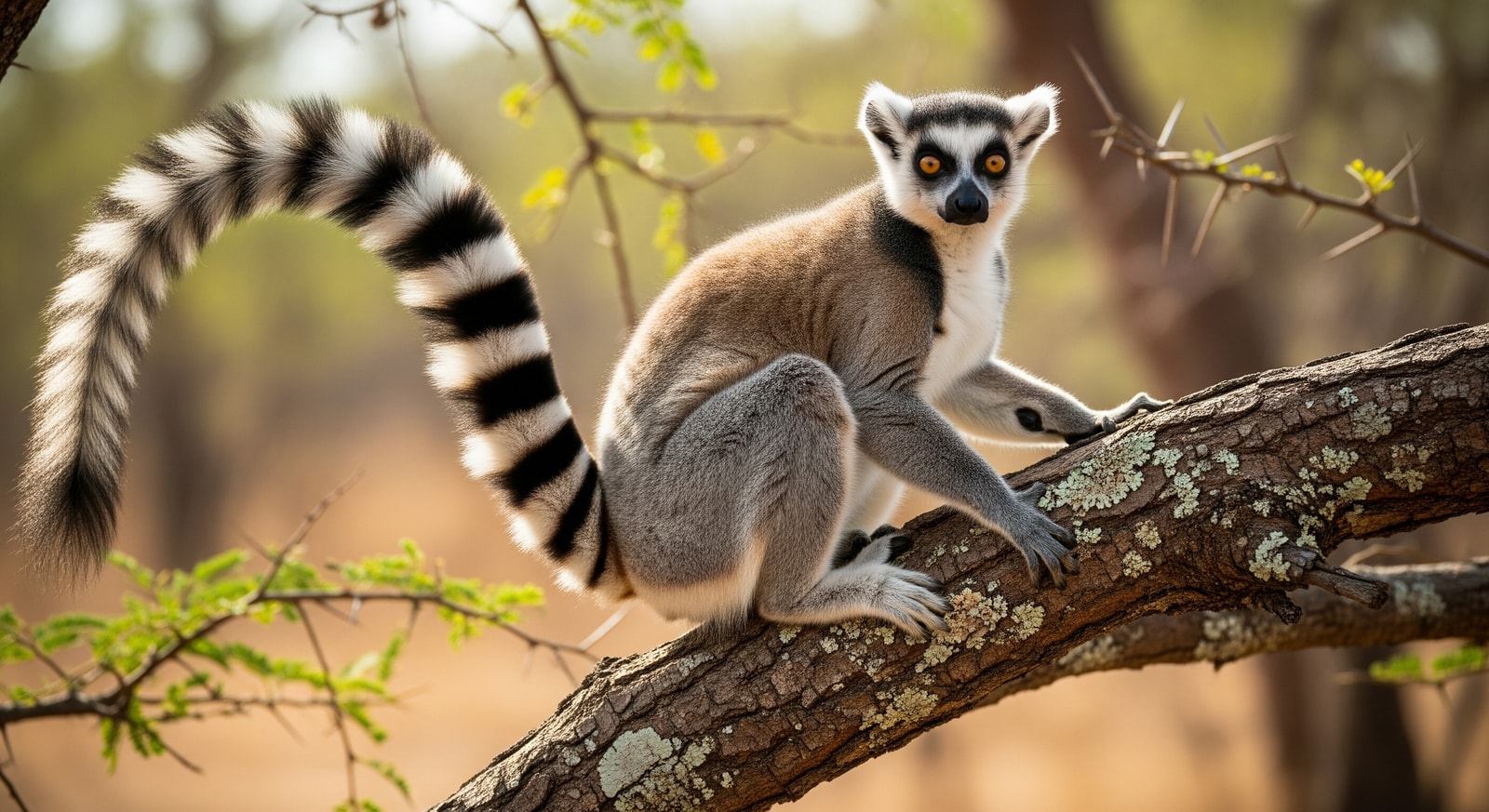 Ring-tailed lemur in Madagascar