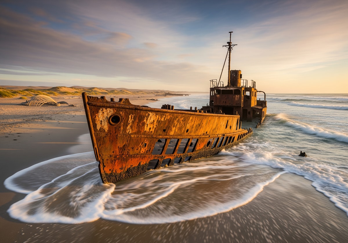 Skeleton Coast shipwreck