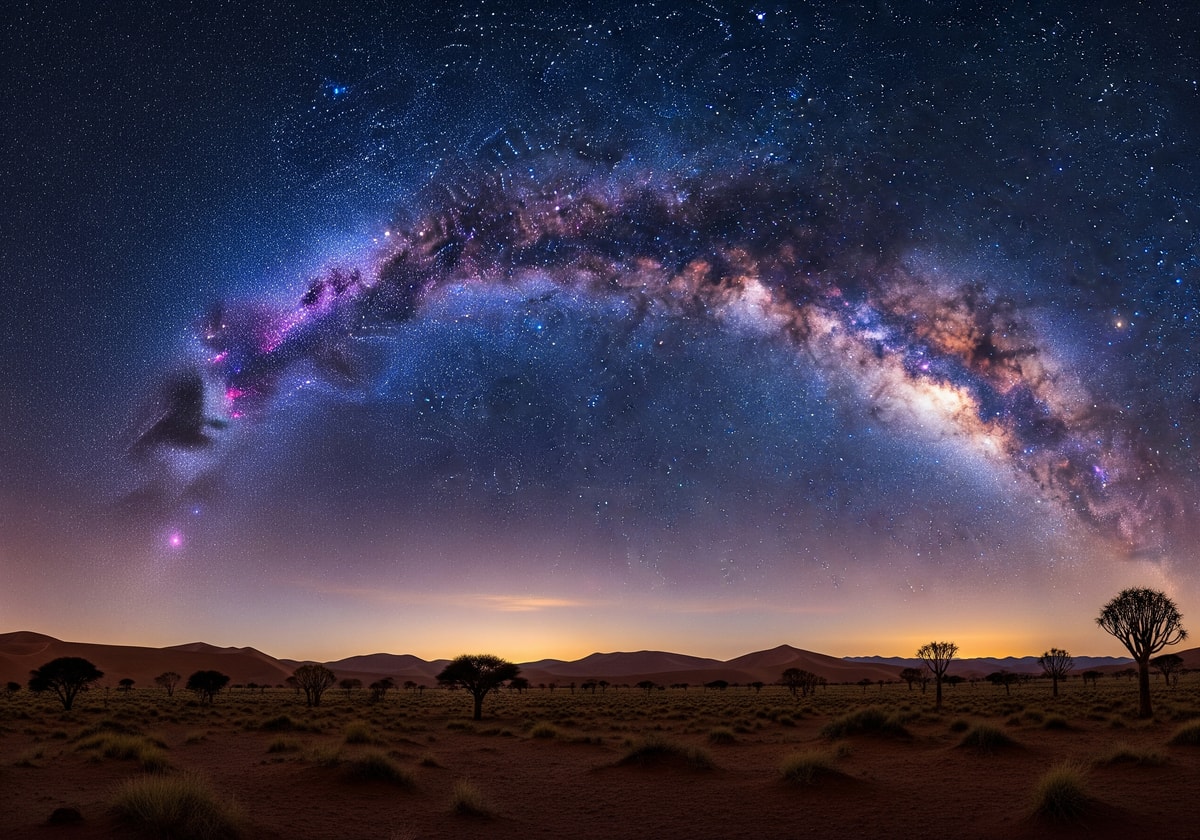 Milky Way over Namibia