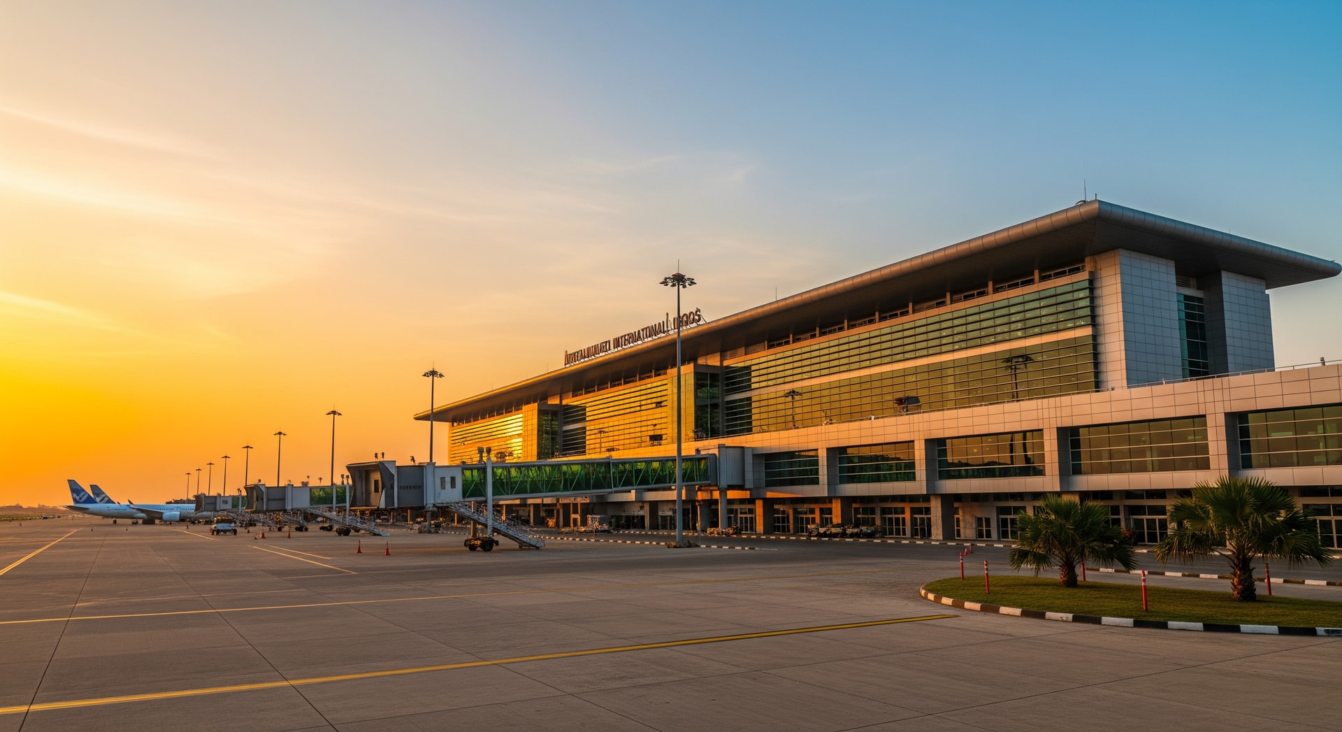 Murtala Muhammed International Airport Lagos terminal building