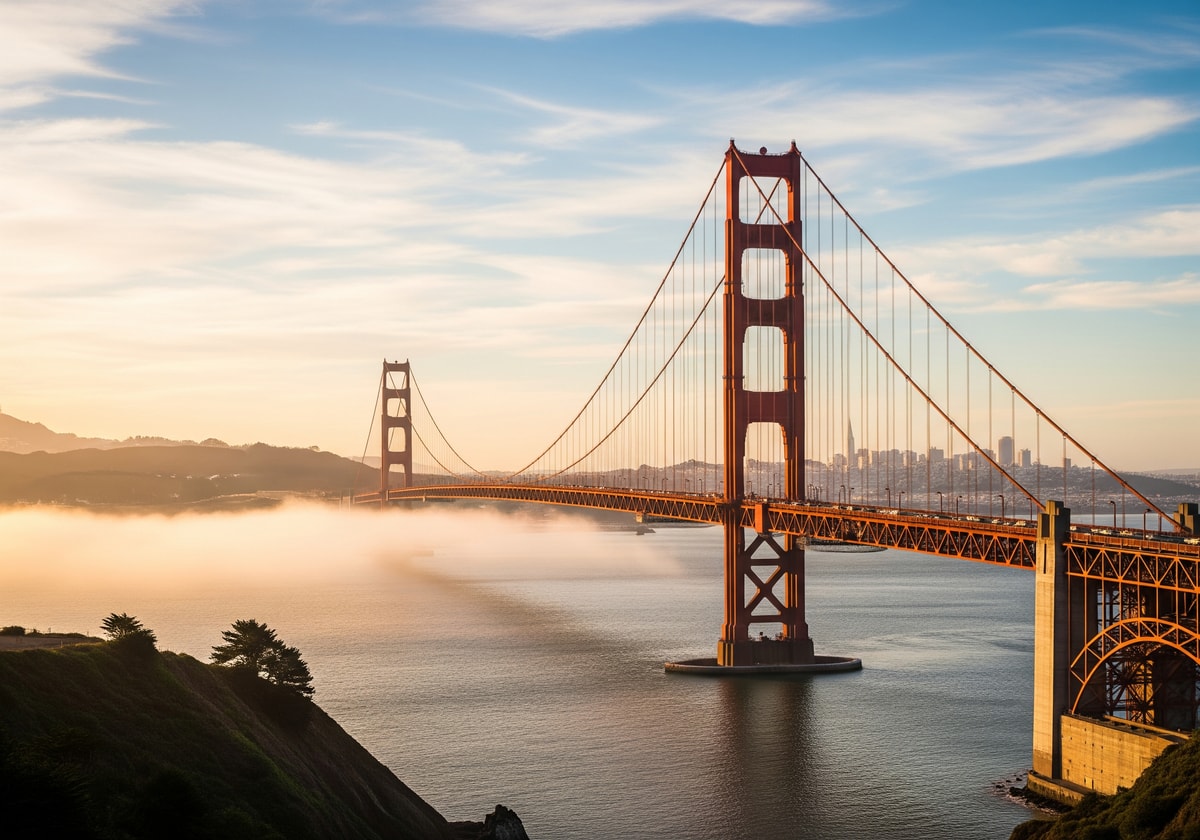Golden Gate Bridge in San Francisco
