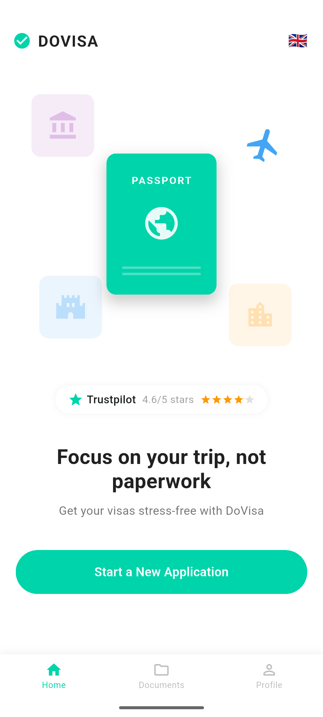DoVisa移动应用截图
