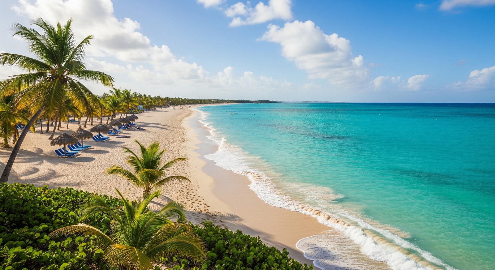 Stunning turquoise waters and powdery white sand at world-famous Shoal Bay East beach