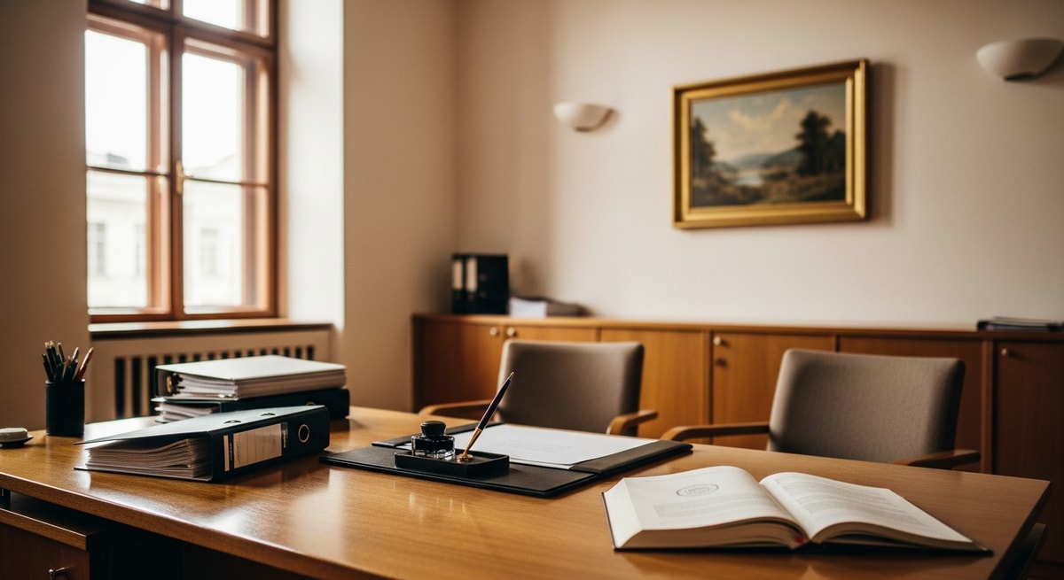 Austrian Standesamt civil registry office representing the centralized Personenstandsregister system for vital records