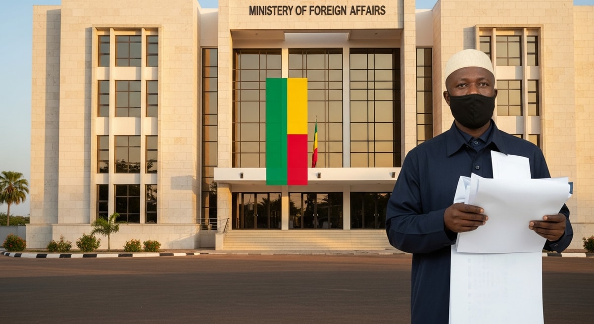 Ministry of Foreign Affairs building in Cotonou, Benin's competent authority for consular legalization