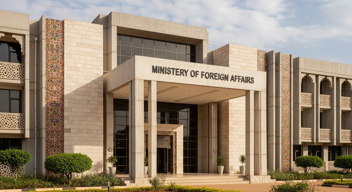 Ministry of Foreign Affairs building in Ouagadougou, competent authority for consular legalization