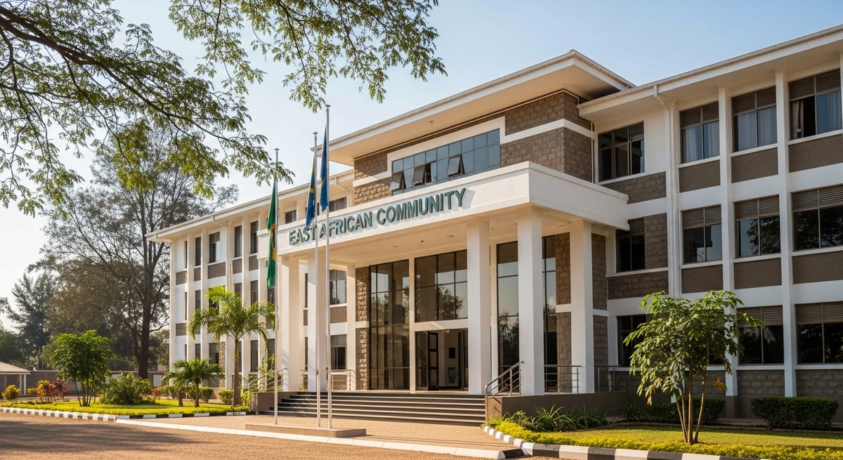East African Community headquarters in Arusha, Tanzania, coordinating regional integration
