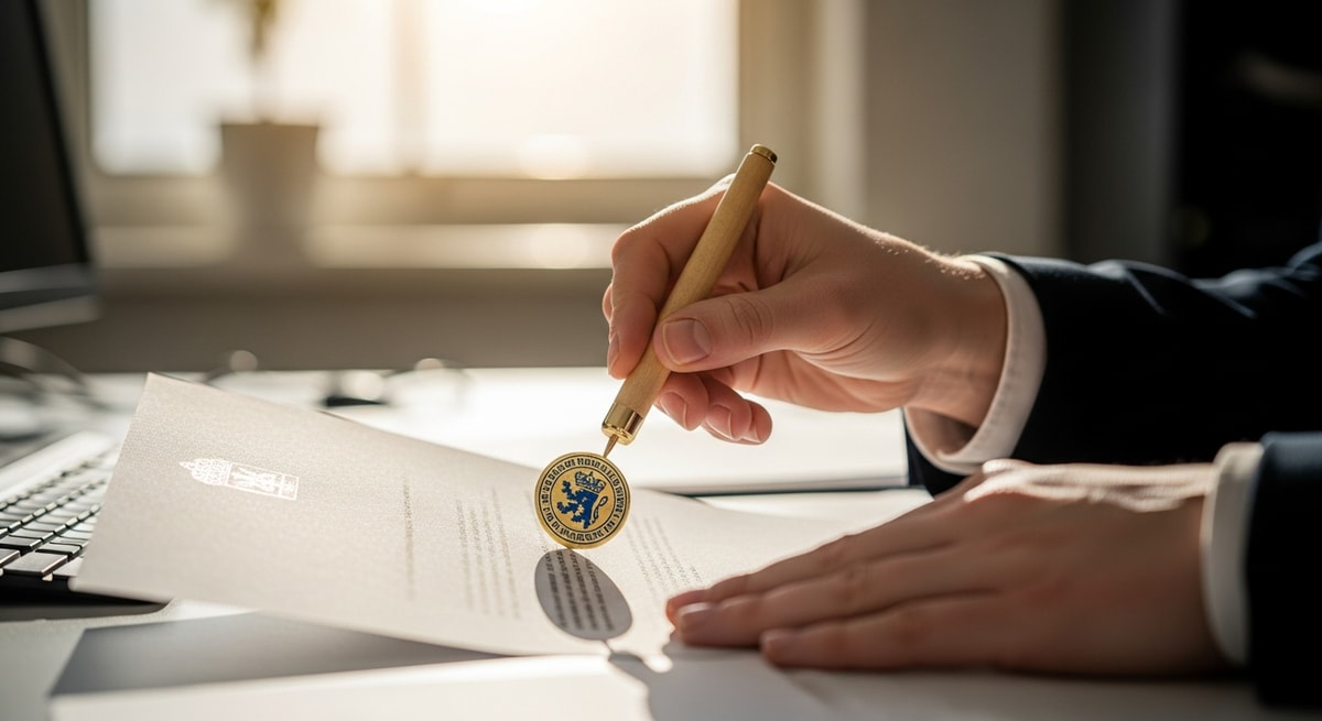 Danish Ministry of Foreign Affairs Udenrigsministeriet building in Copenhagen issuing apostilles for Faroe Islands public documents