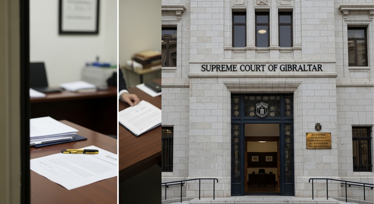 Supreme Court of Gibraltar building where the Registrar serves as apostille competent authority for Gibraltar public documents