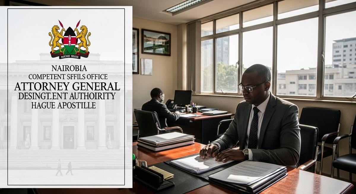 The Kenyan Ministry of Foreign Affairs building in Nairobi where document authentication for international use is processed