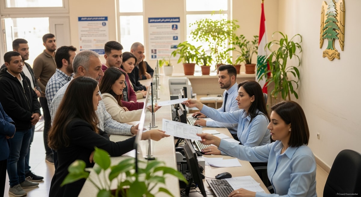 Lebanese civil registry office representing the General Directorate of Civil Status that issues individual and family civil extracts