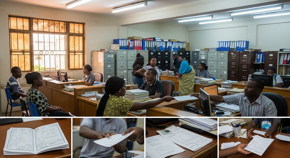 Liberian Ministry of Health Vital Statistics Bureau office where birth certificates and other vital records are issued for Liberian citizens across 15 counties
