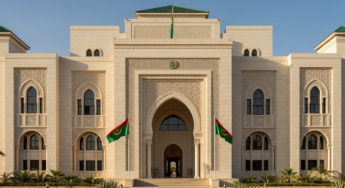 Ministry of Foreign Affairs and Cooperation building in Nouakchott, Mauritania, the competent authority for document authentication