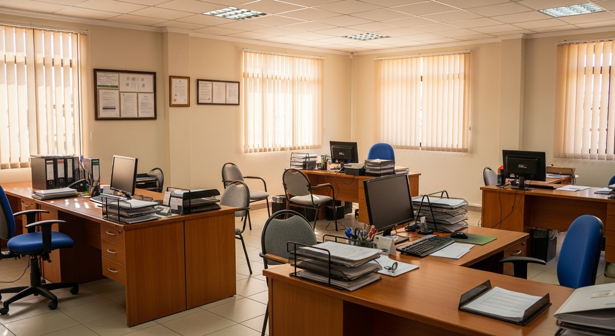 Civil Status Division office in Port Louis, Mauritius, responsible for issuing birth and marriage certificates