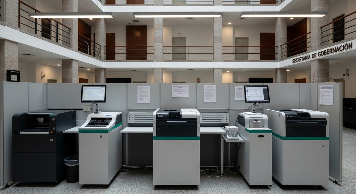 Mexican government building representing the Secretaría de Gobernación headquarters where federal apostilles are issued and verified electronically