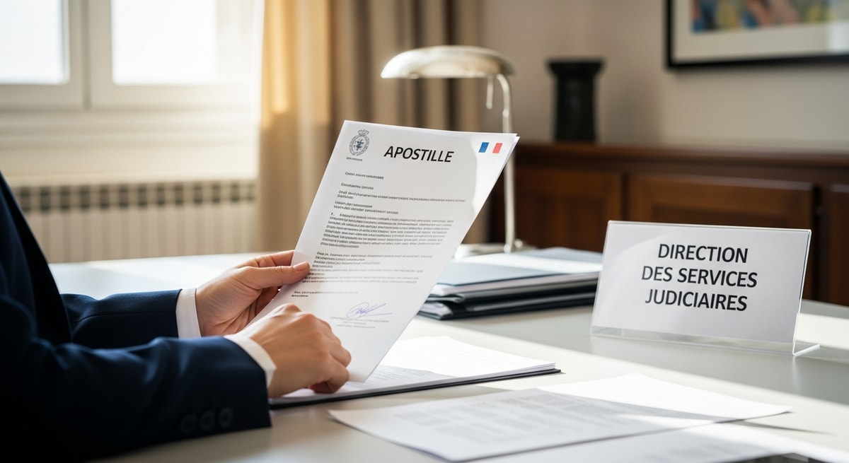 Direction des Services Judiciaires at Monaco Palais de Justice, the competent authority for issuing apostilles on Monegasque documents