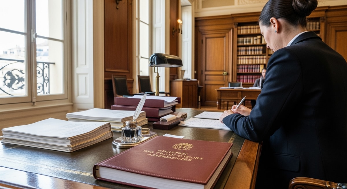 Monaco Palais de Justice where the Court of Appeal registers sworn translators for official document certification