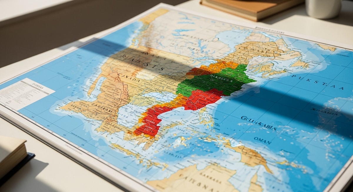 Map highlighting major Pakistani diaspora destinations including the UK, US, Canada, Australia, and Gulf states