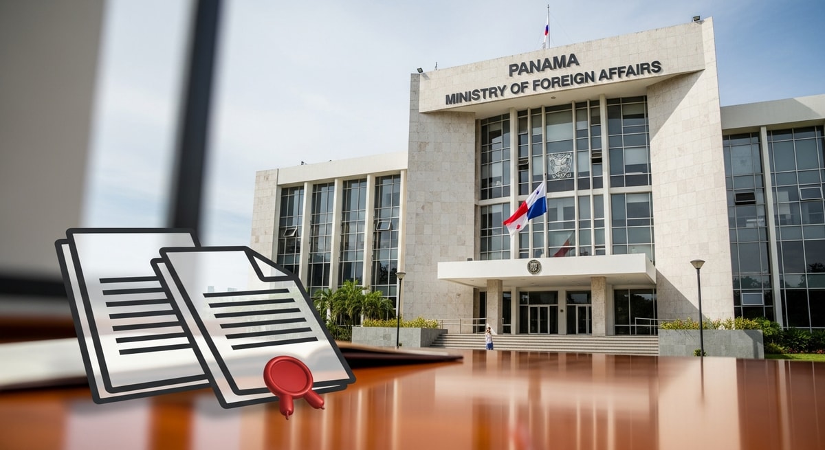 Ministerio de Relaciones Exteriores de Panamá building representing one of three competent authorities for apostille authentication