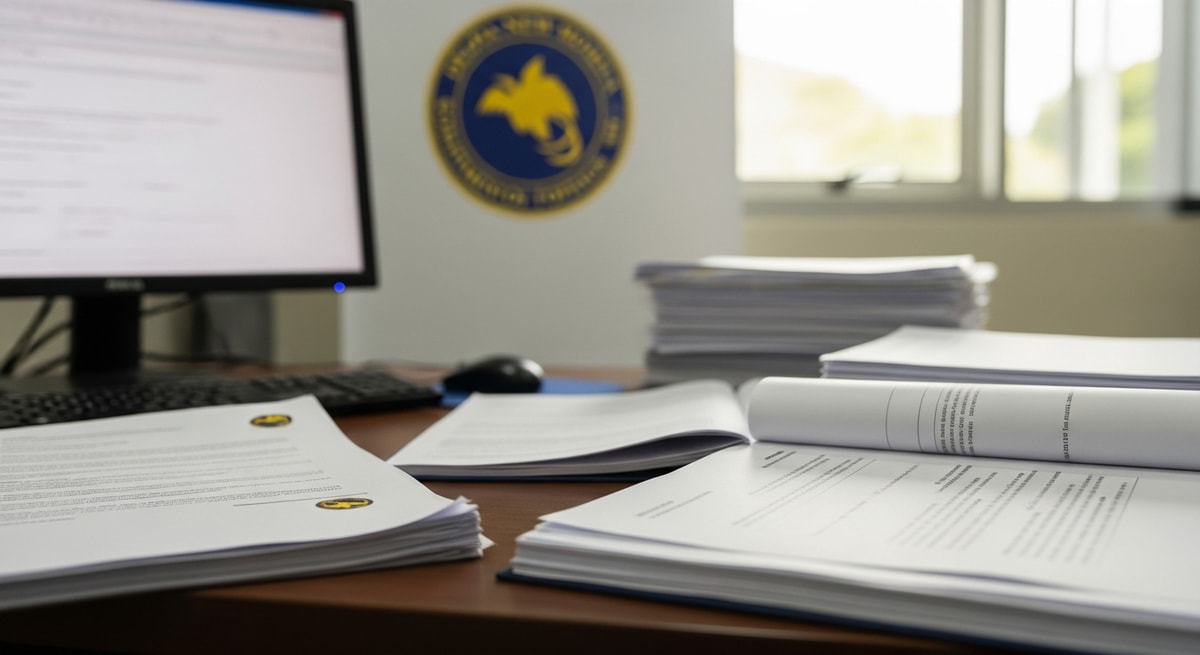 Papua New Guinea Department of Foreign Affairs in Port Moresby handles document authentication for international use