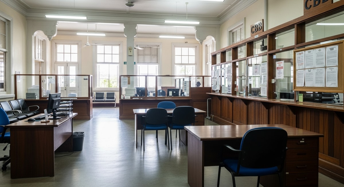 Paramaribo government buildings where Surinamese civil registry documents are issued by the Centraal Bureau voor Burgerzaken