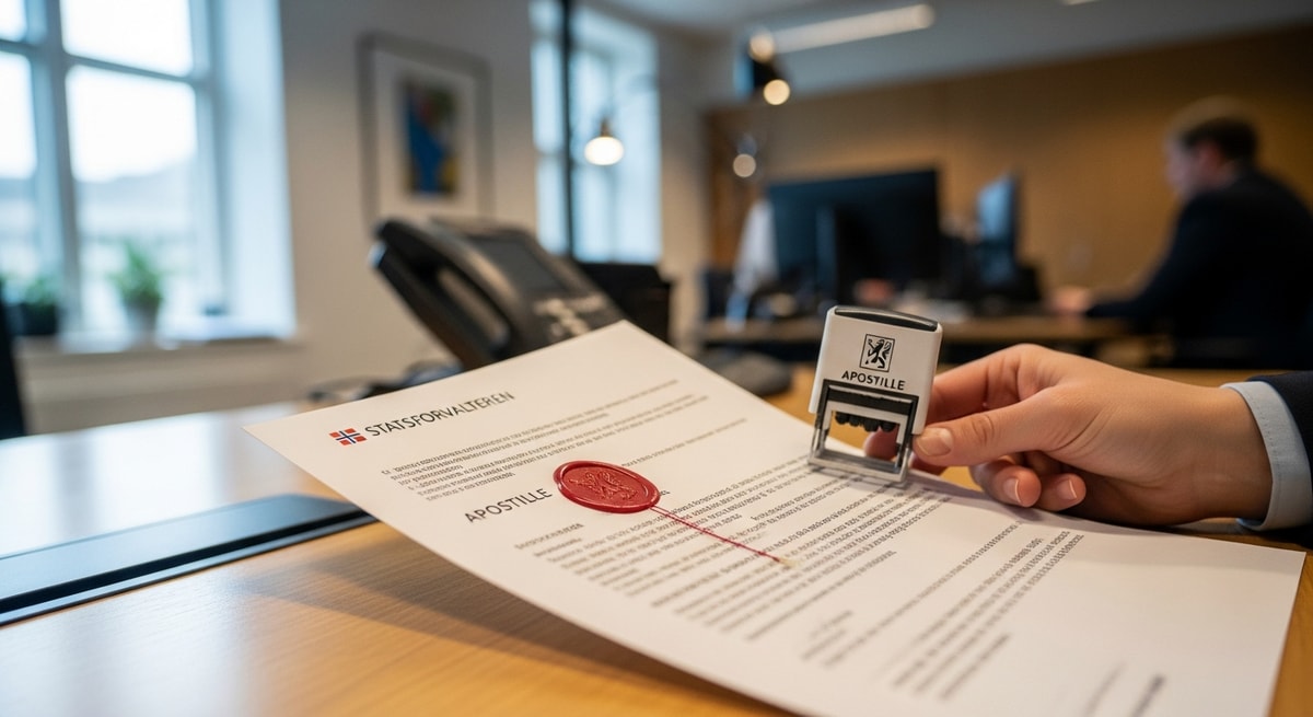 Norwegian Statsforvalteren office that issues apostilles for Norwegian public documents including those from Svalbard and Jan Mayen