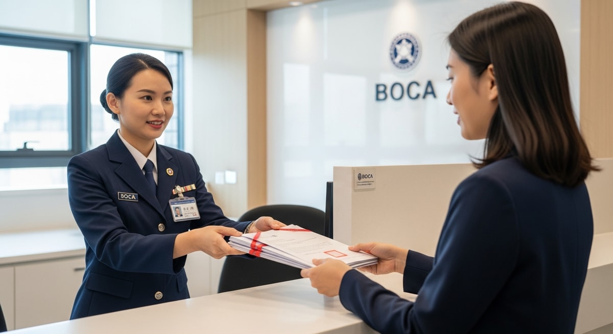 Bureau of Consular Affairs BOCA office in Taipei where Taiwan document authentication and legalization is processed for international use
